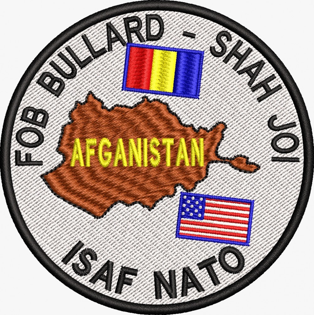 ECUSON / EMBLEMA AFGANISTAN - BULLARD
